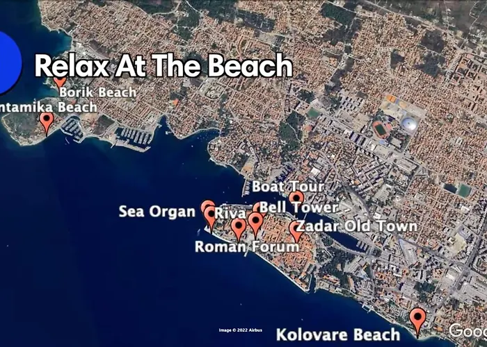 Blue Eden In Old Town Private Penthouse * Zadar